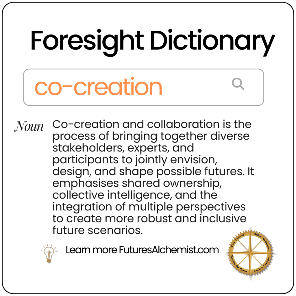 Foresight Dictionary co-creation