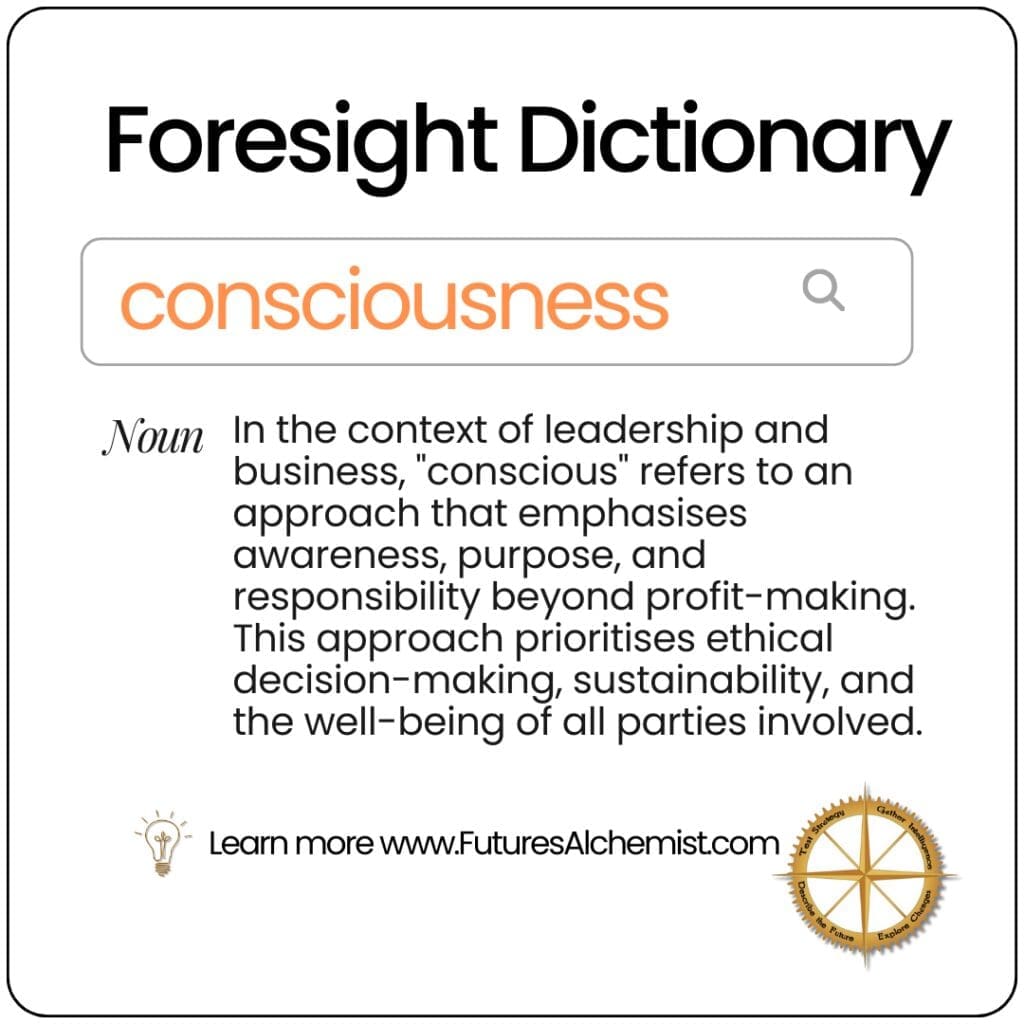 Foresight Dictionary consciousness