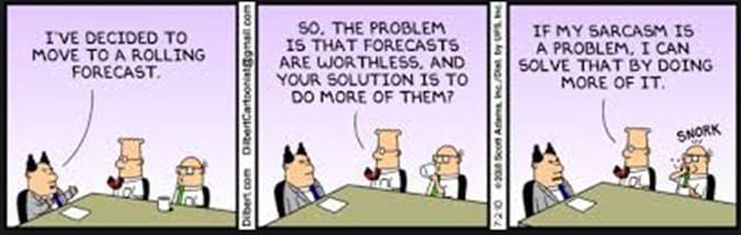 Forecasting Dilbert