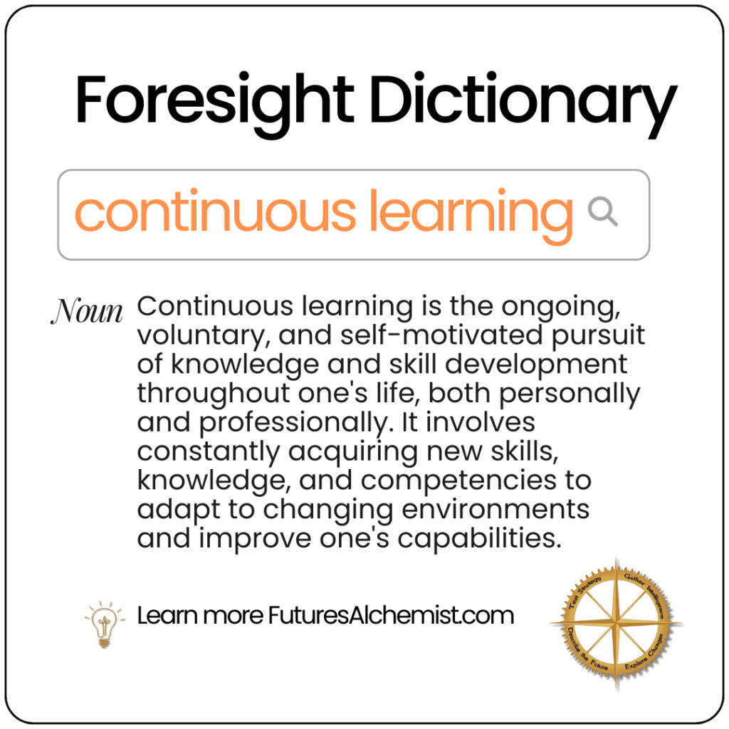 Foresight Dictionary continuous learning