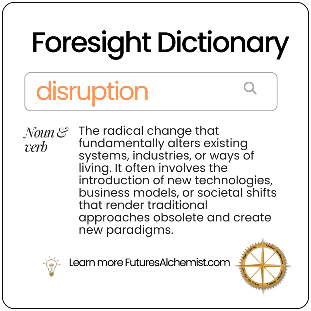 Foresight Dictionary disruption